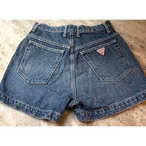 VINTAGE Guess by Georges Marciano Shorts Womens Jean Denim Stars 4th of July